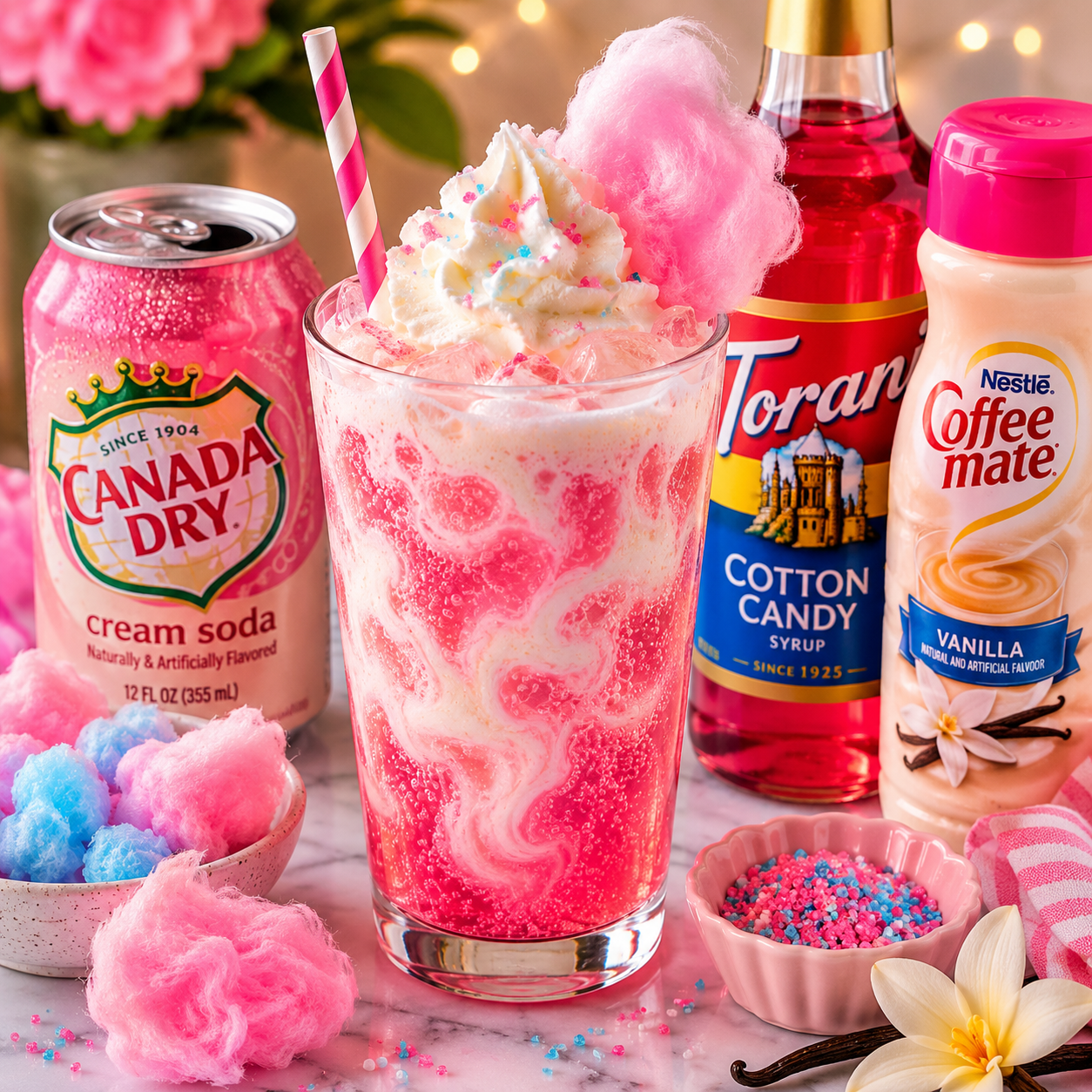 COTTON CANDY CREAM SODA